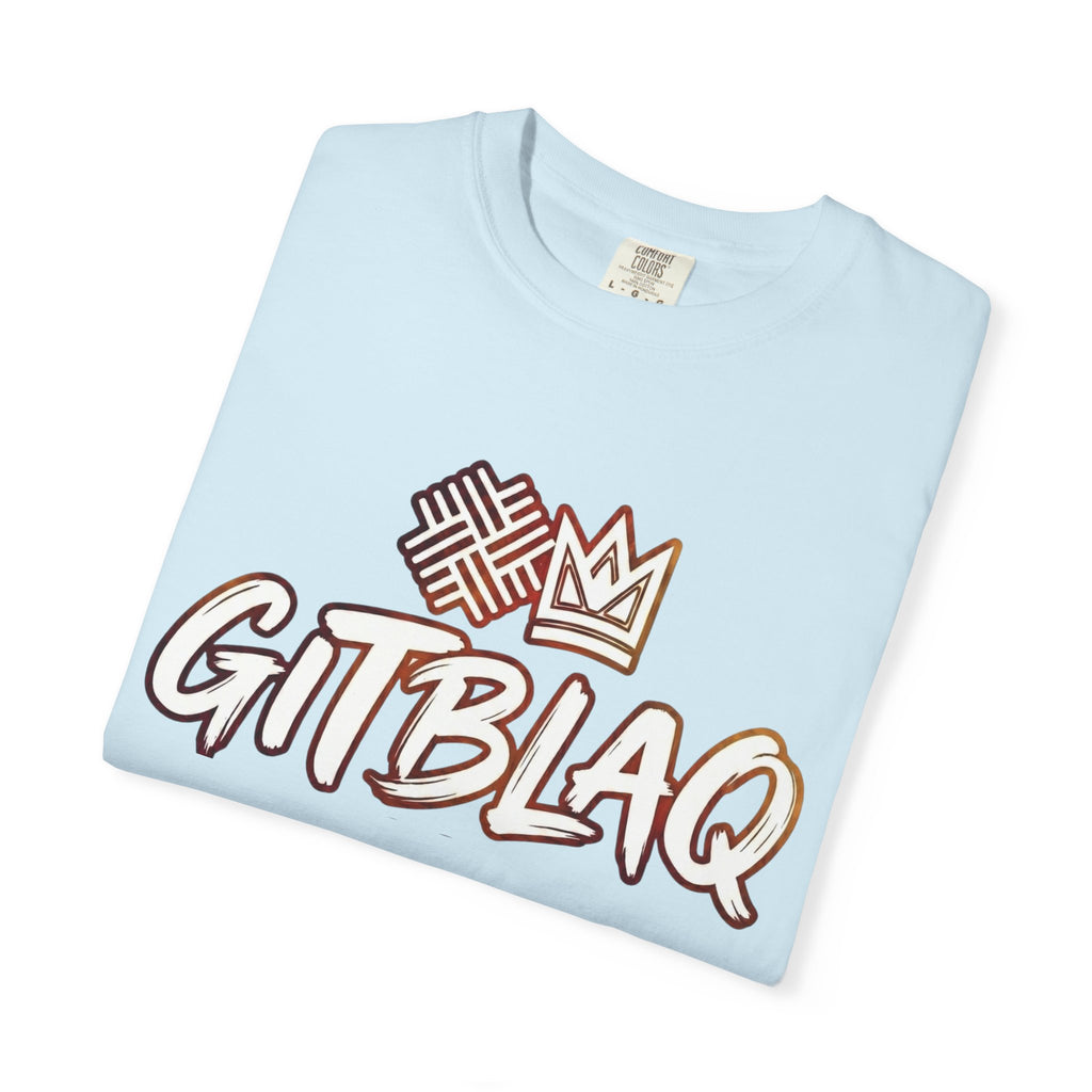 GITBLAQ Garment-Dyed Streetwear Tee