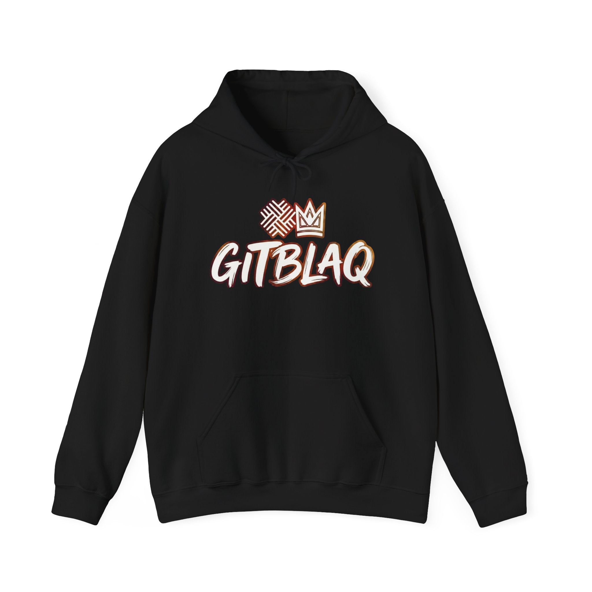 GITBLAQ Hoodie Streetwear Crown Graphic Pullover