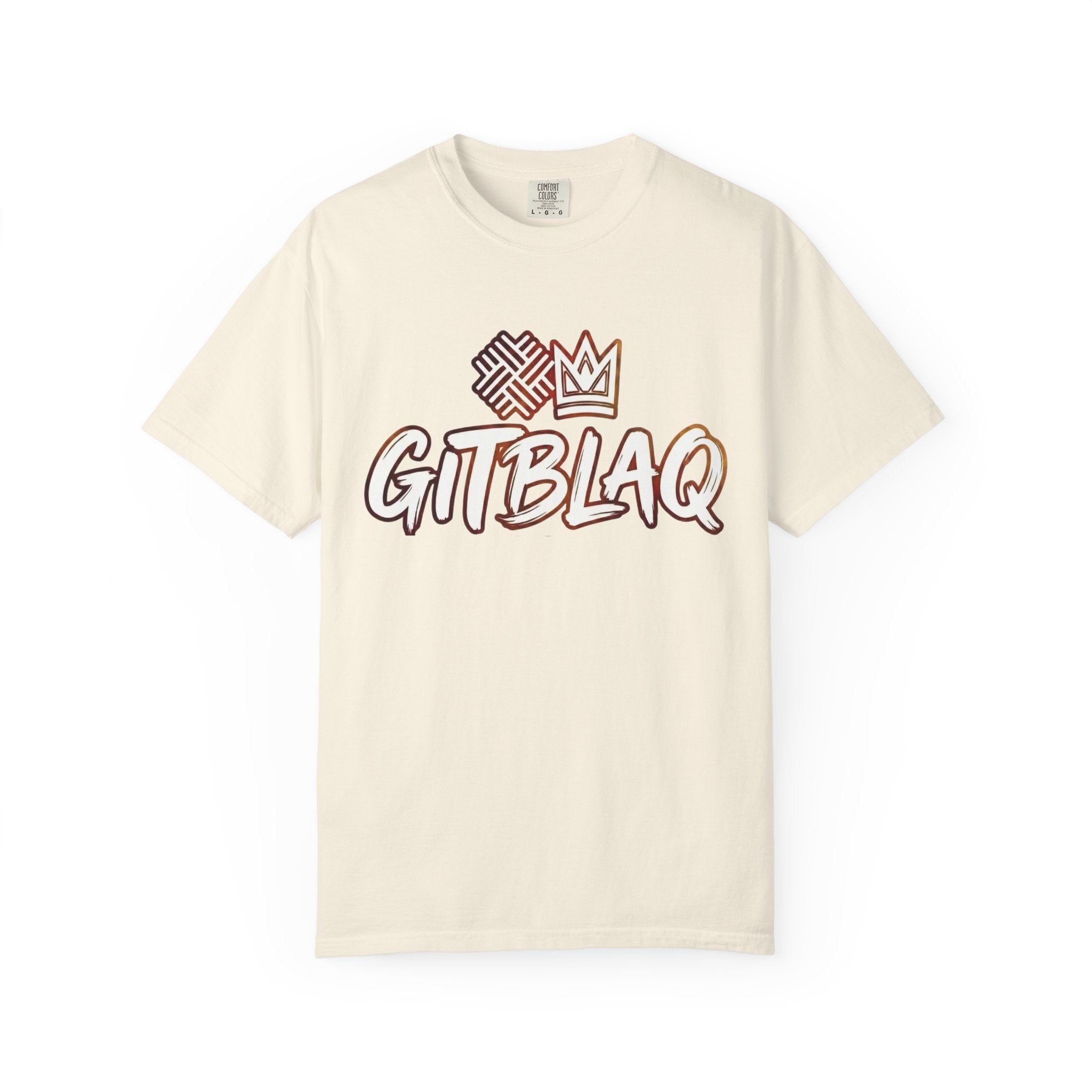 GITBLAQ Garment-Dyed Streetwear Tee
