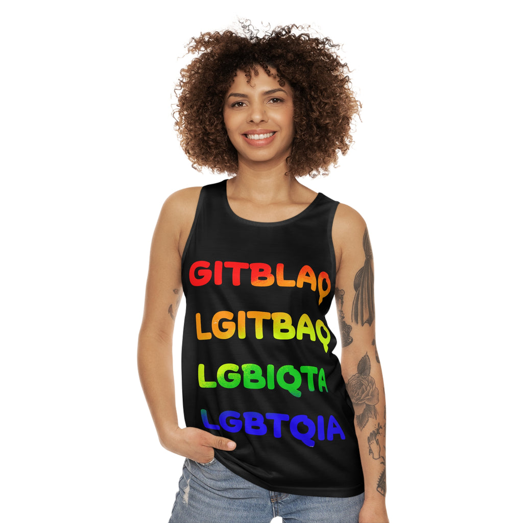 LGBTQIA Rainbow Pride Tank Top