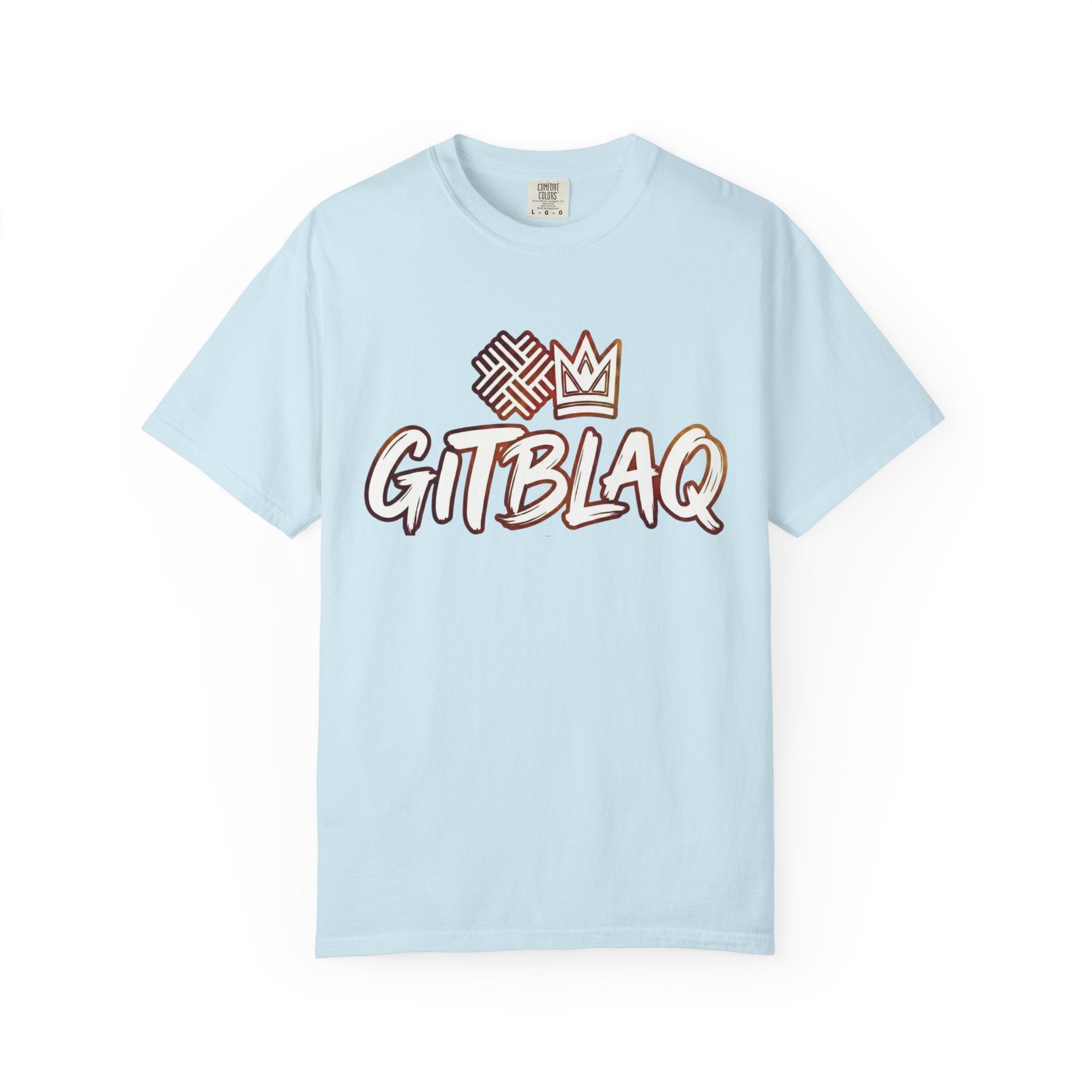 GITBLAQ Garment-Dyed Streetwear Tee