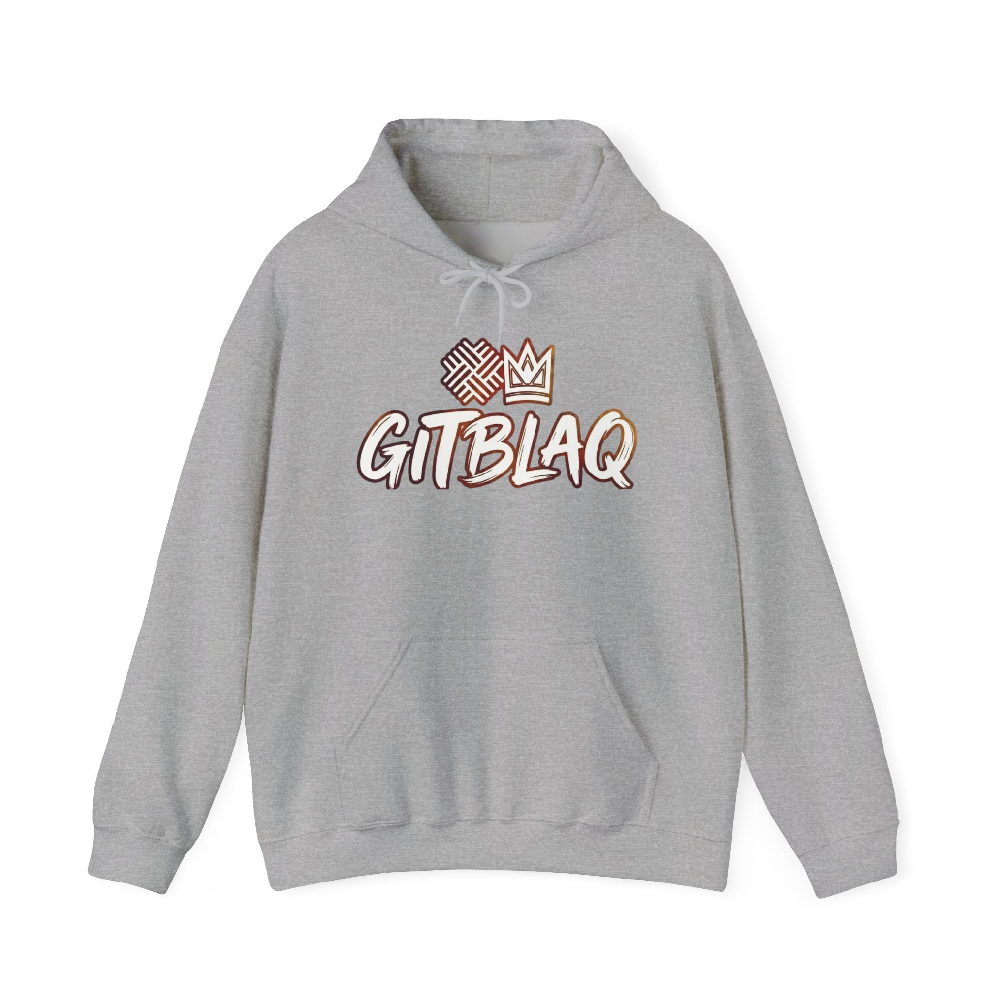 GITBLAQ Hoodie Streetwear Crown Graphic Pullover