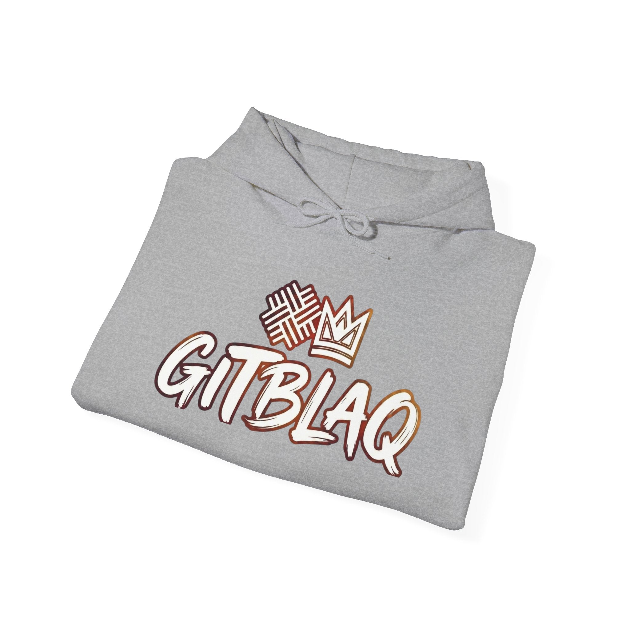 GITBLAQ Hoodie Streetwear Crown Graphic Pullover