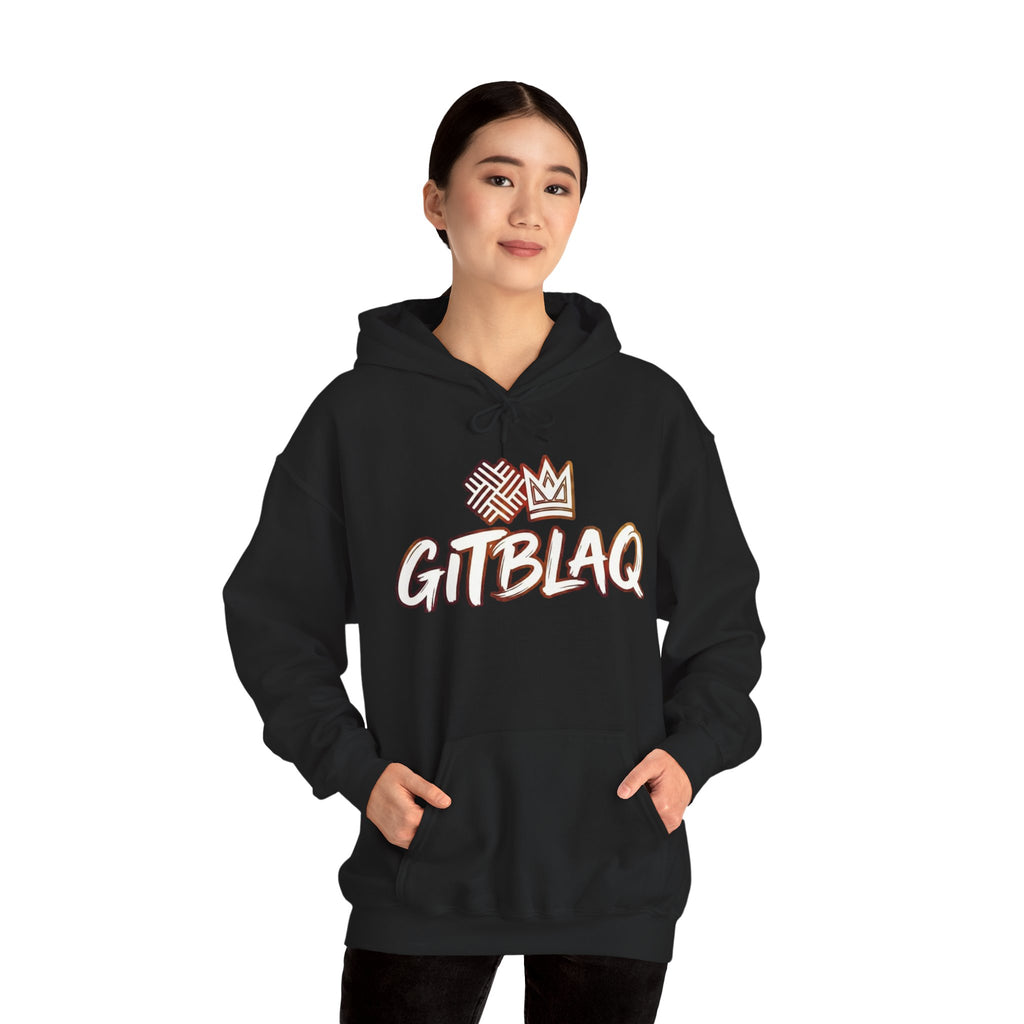 GITBLAQ Hoodie Streetwear Crown Graphic Pullover