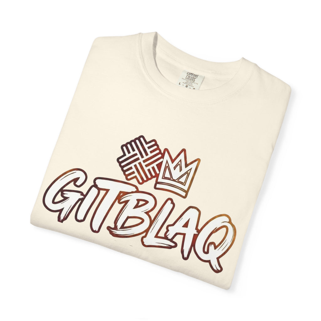 GITBLAQ Garment-Dyed Streetwear Tee