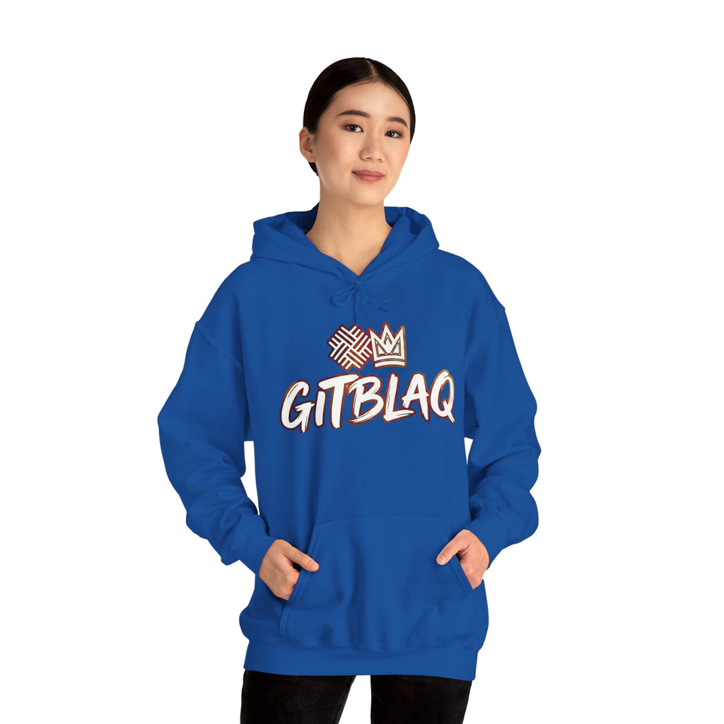 GITBLAQ Hoodie Streetwear Crown Graphic Pullover