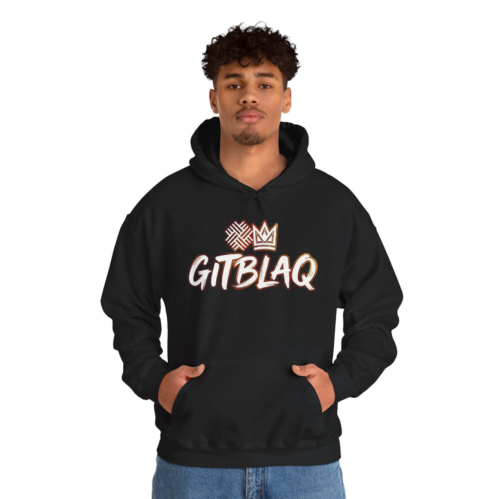 GITBLAQ Hoodie Streetwear Crown Graphic Pullover
