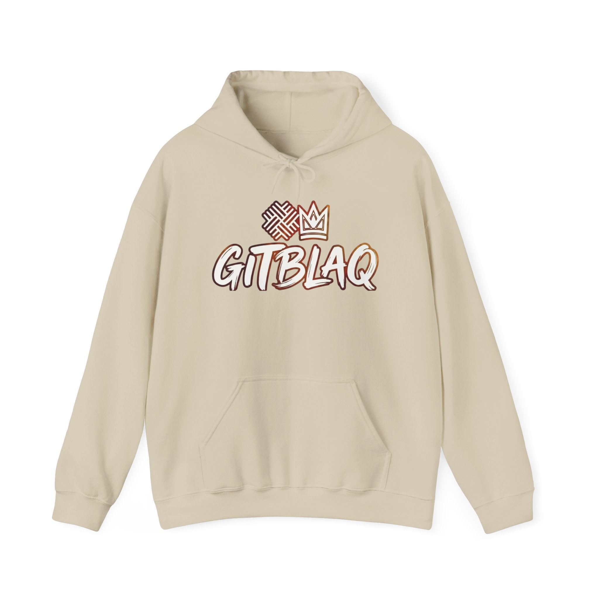 GITBLAQ Hoodie Streetwear Crown Graphic Pullover