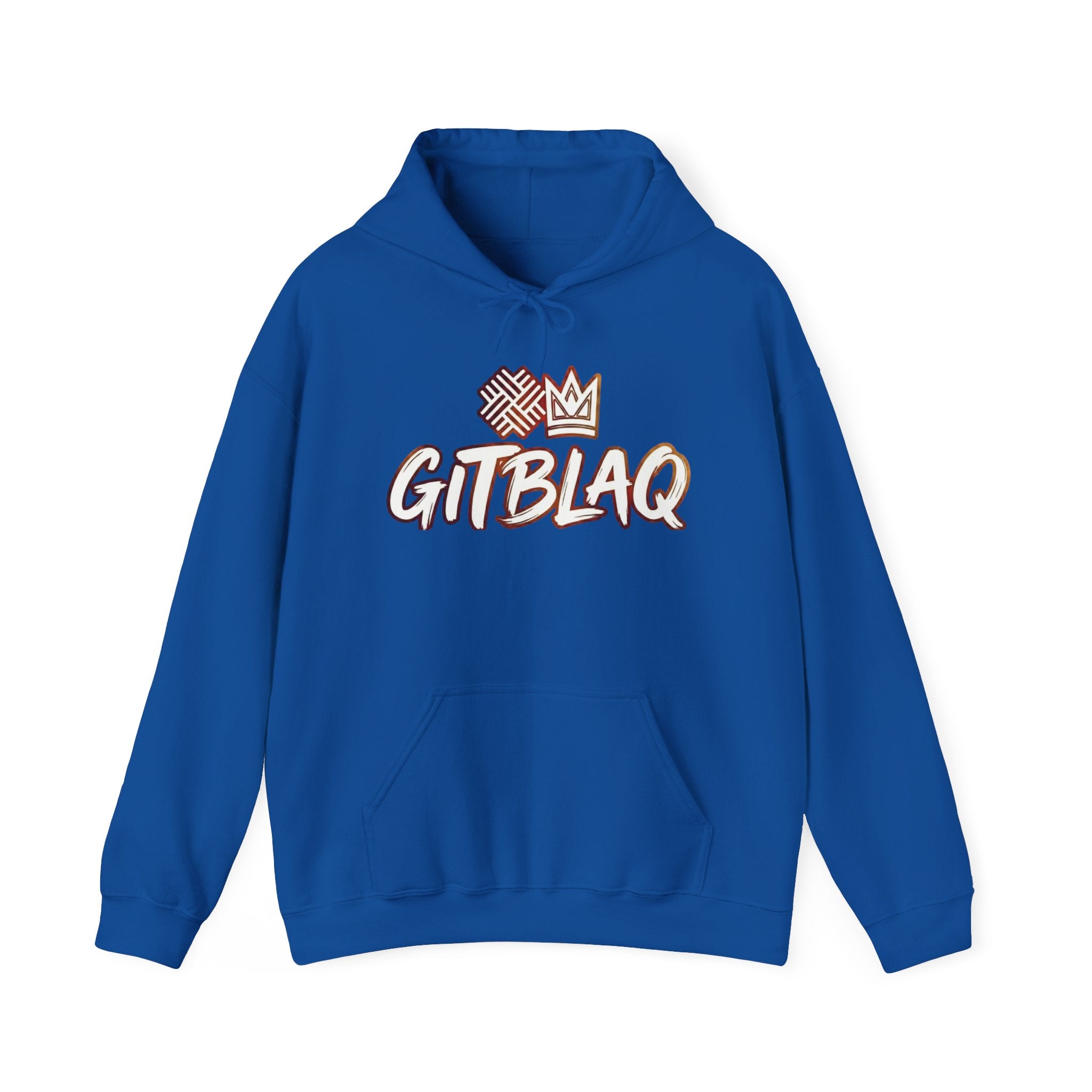 GITBLAQ Hoodie Streetwear Crown Graphic Pullover