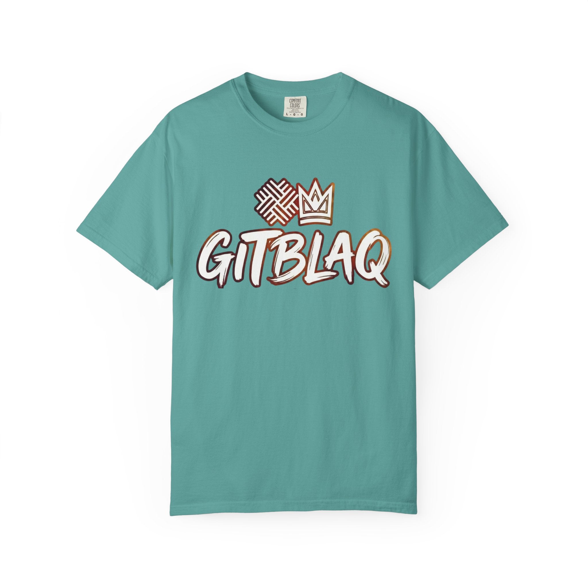 GITBLAQ Garment-Dyed Streetwear Tee