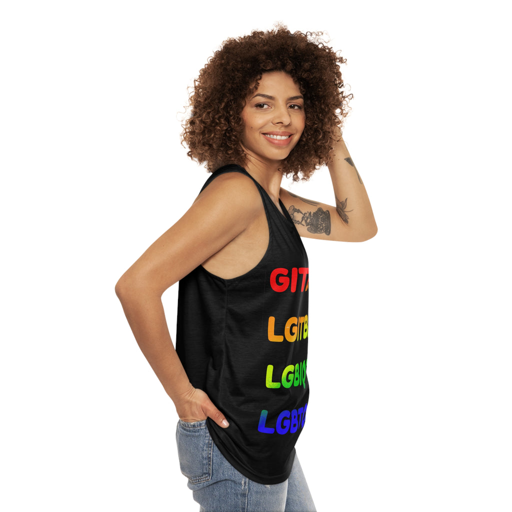 LGBTQIA Rainbow Pride Tank Top