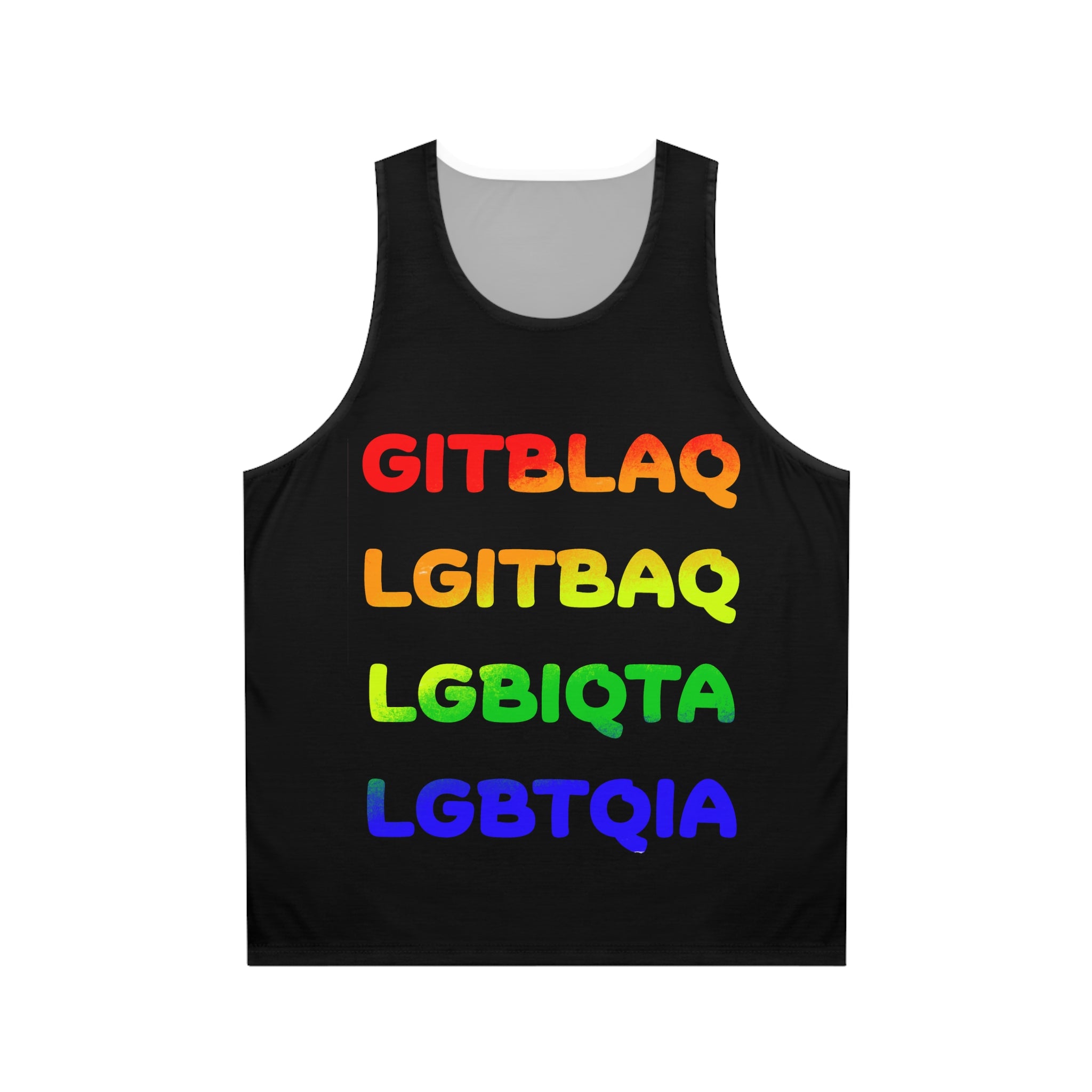 LGBTQIA Rainbow Pride Tank Top