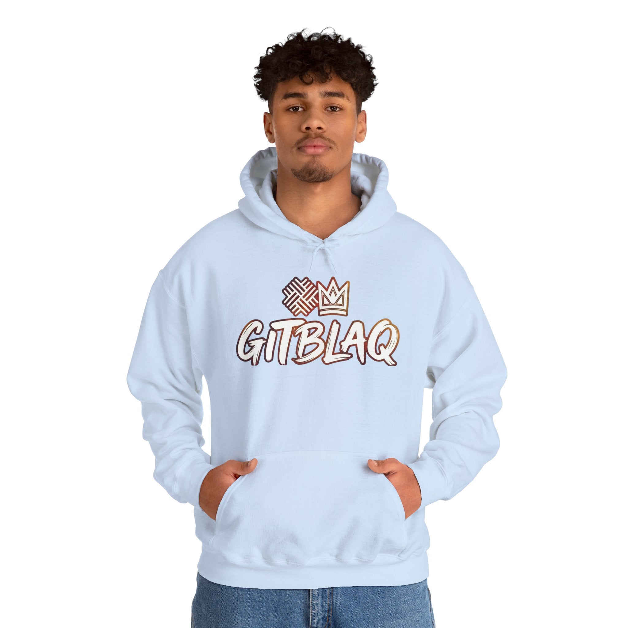 GITBLAQ Hoodie Streetwear Crown Graphic Pullover