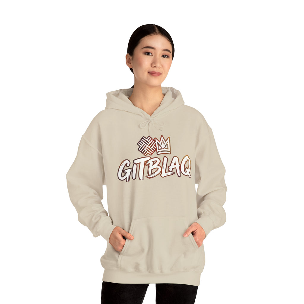 GITBLAQ Hoodie Streetwear Crown Graphic Pullover